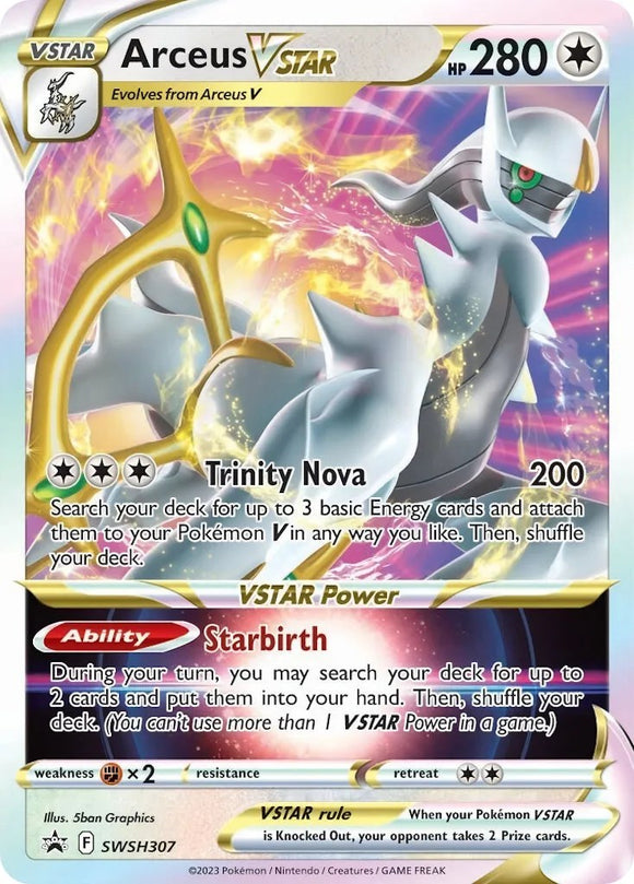 Arceus VSTAR [SWSH307] [Sword & Shield Promo Cards] Holofoil