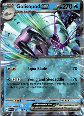 Golisopod ex (050/182) - [Scarlet & Violet: Paradox Rift] Holofoil