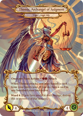Figment of Judgment // Themis, Archangel of Judgment (Marvel) [DTD006] (Dusk Till Dawn)  Cold Foil