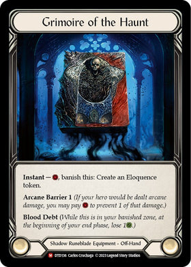 Grimoire of the Haunt [DTD136] [Dusk till Dawn] Cold Foil