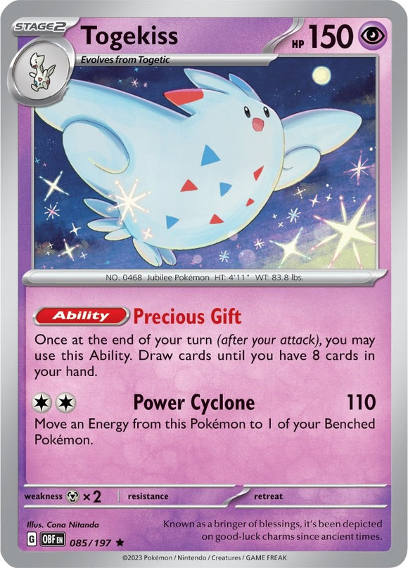 Togekiss [085/197] [Obsidian Flames]