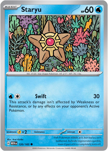 Staryu (120/165) [Scarlet & Violet:  151]