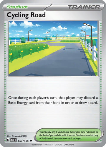 Cycling Road (157/165) [Scarlet & Violet:  151] Reverse Holofoil