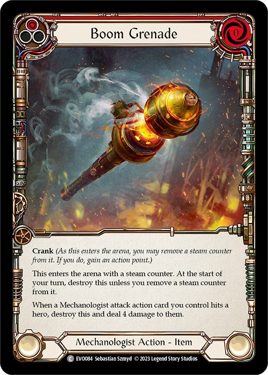 Boom Grenade (Red) [EVO084] [Bright Lights]