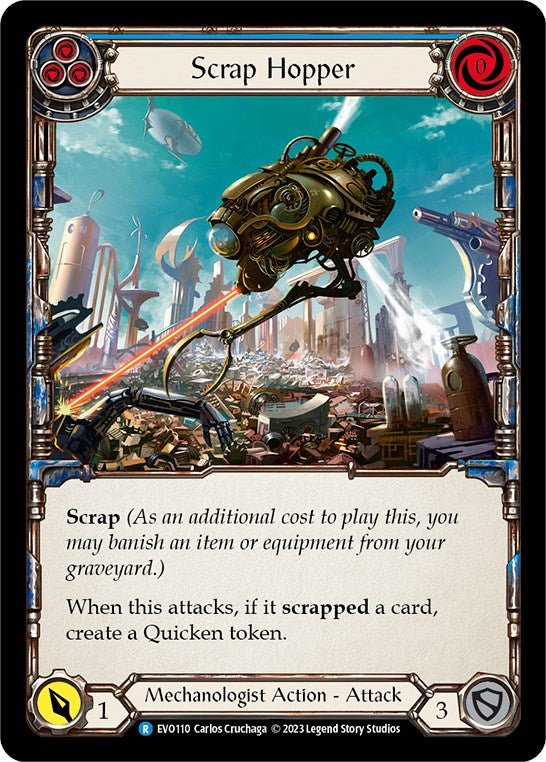 Scrap Hopper (Blue) [EVO110] [Bright Lights]