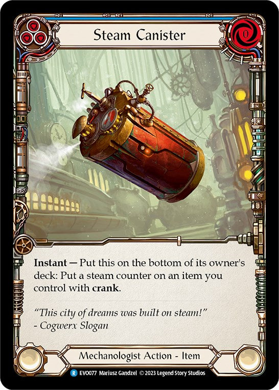 Steam Canister [EVO077] [Bright Lights] Rainbow Foil