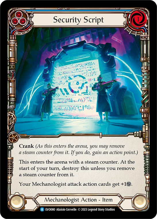 Security Script [EVO080] [Bright Lights]