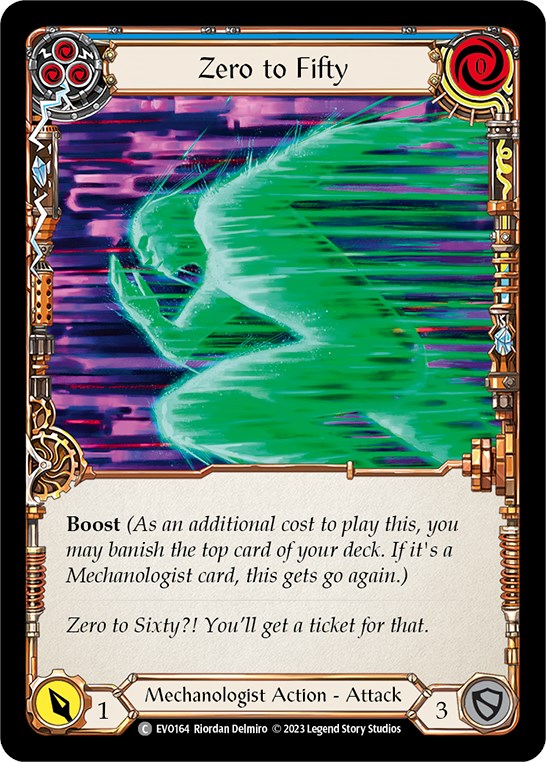 Zero to Fifty (Blue) [EVO164] [Bright Lights]