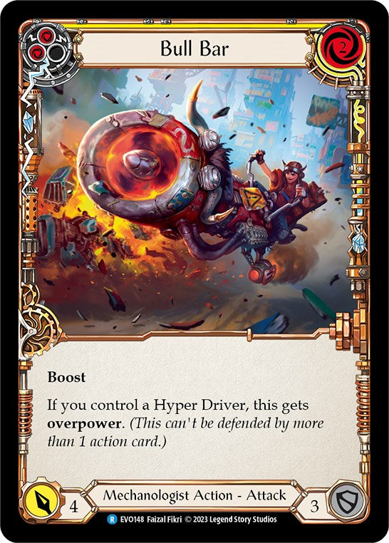 Bull Bar (Yellow) [EVO148] [Bright Lights]