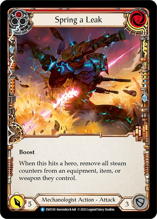 Spring a Leak (Red) [EVO150] [Bright Lights] Rainbow Foil