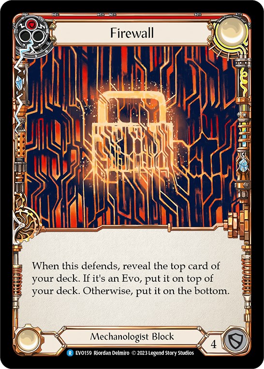 Firewall (Red) [EVO159] [Bright Lights]