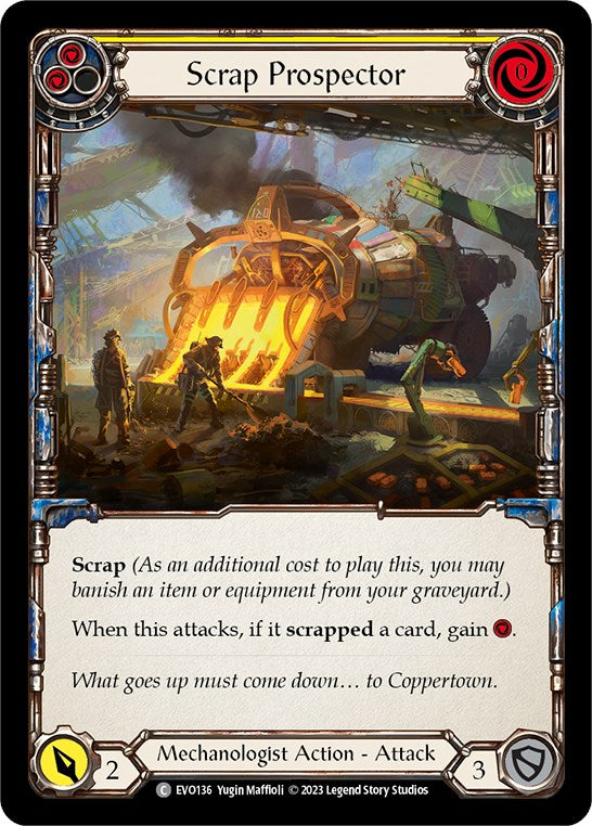 Scrap Prospector (Yellow) [EVO136] [Bright Lights]