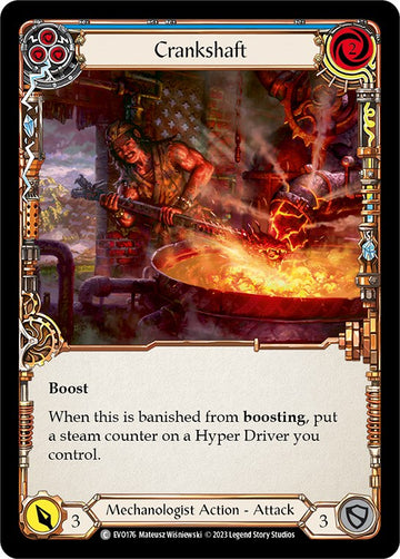 Crankshaft (Blue) [EVO176] [Bright Lights]