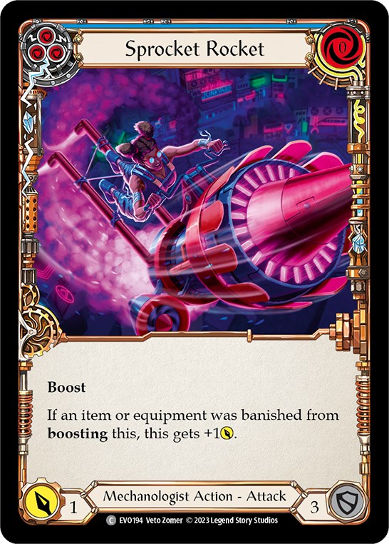 Sprocket Rocket (Blue) [EVO194] [Bright Lights]