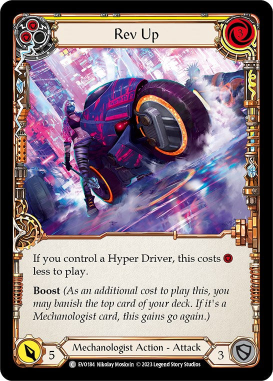 Rev Up (Yellow) [EVO184] [Bright Lights]