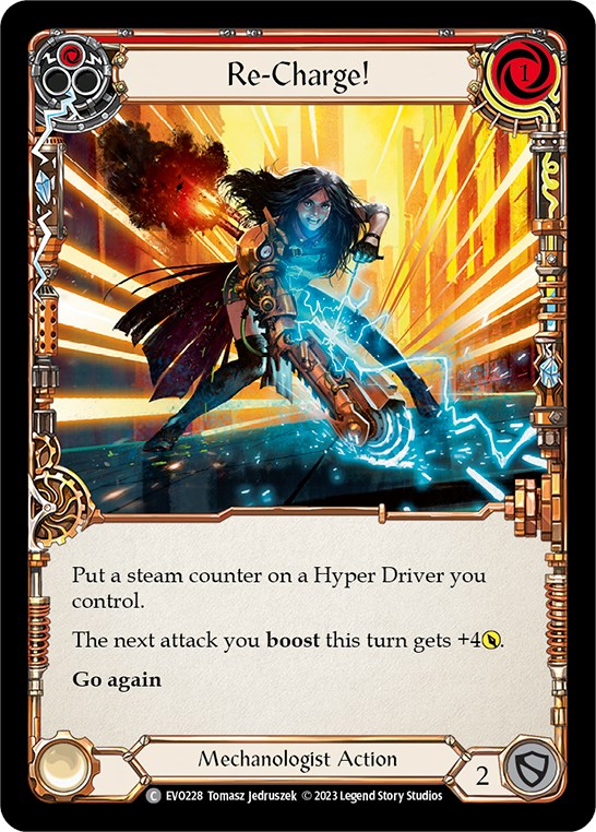 Re-Charge! (Red) [EVO228] [Bright Lights] Rainbow Foil