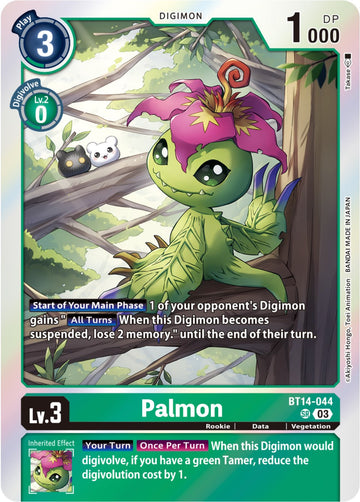 Palmon [BT14-044 SR] [Blast Ace] Foil