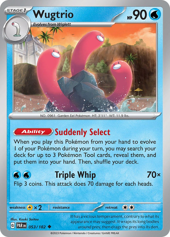 Wugtrio (053/182) - [Scarlet & Violet: Paradox Rift]