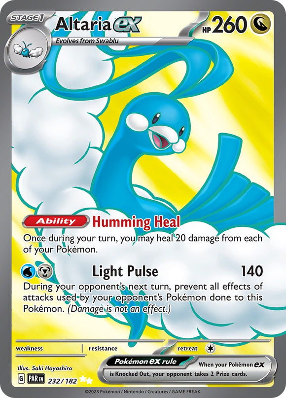 Altaria ex (232/182) - [Scarlet & Violet: Paradox Rift] Holofoil