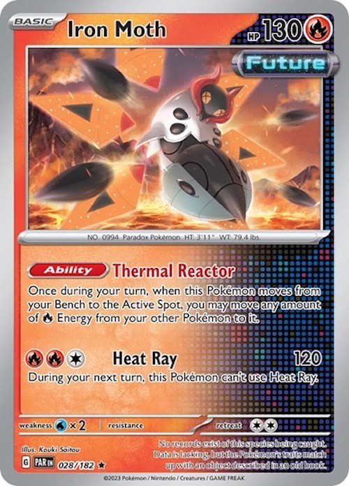 Iron Moth (Non-Holo) [028/182] [Paradox Rift]