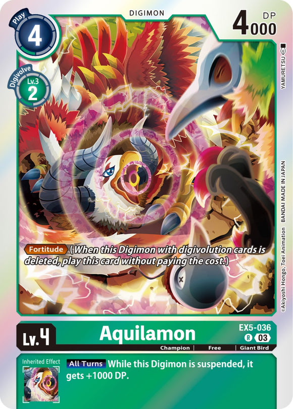 Aquilamon [EX5-036] [Animal Colosseum] Foil
