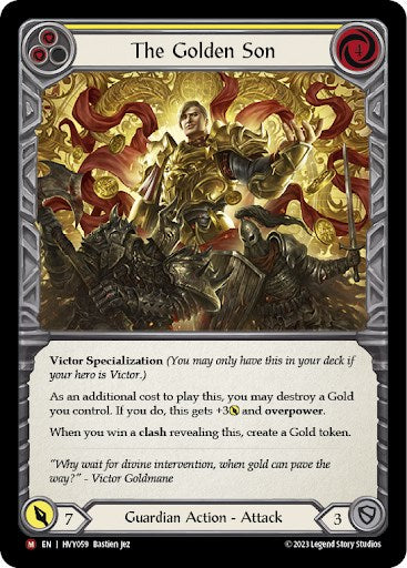 The Golden Son [HVY059] (Heavy Hitters) Rainbow Foil