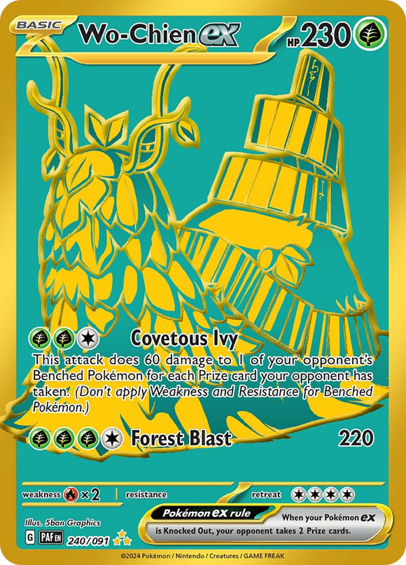 Wo-Chien ex [240/091] - (Paldean Fates) Holofoil