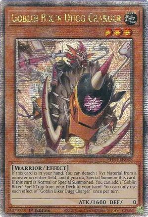 Goblin Biker Dugg Charger (Quarter Century Secret Rare) [PHNI-EN008] - () 1st Edition