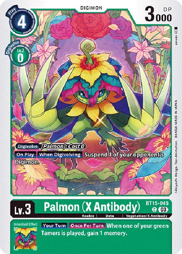 Palmon (X Antibody) [BT15-045] [Exceed Apocalypse] Normal