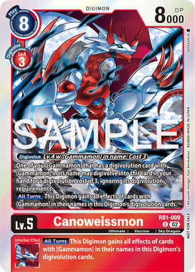 Canoweissmon (Event Pack 6) [RB1-009 U] [Resurgence Booster] Foil