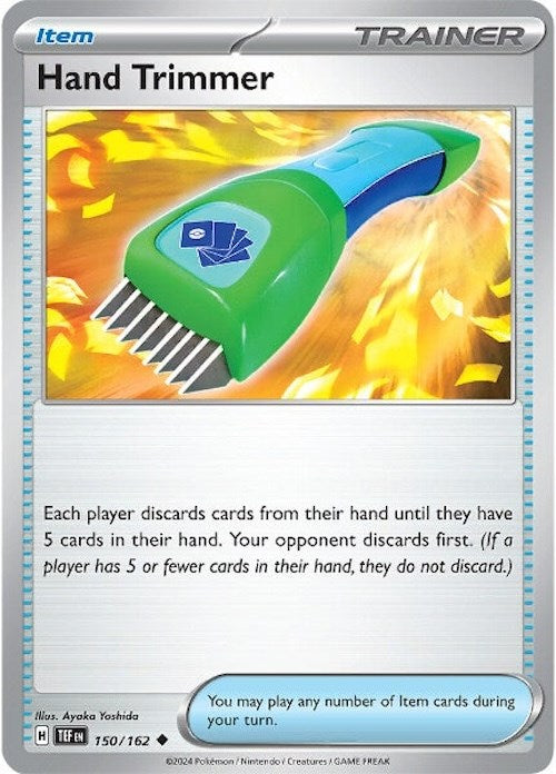 Hand Trimmer [150/162] - (Temporal Forces) Reverse Holofoil