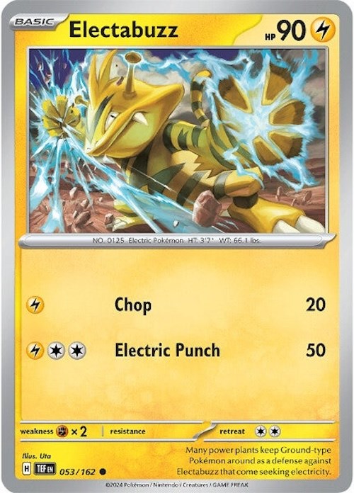 Electabuzz [053/162] - (Temporal Forces) Reverse Holofoil