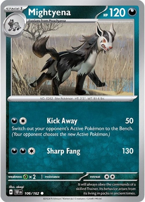 Mightyena [106/162] - (Temporal Forces)