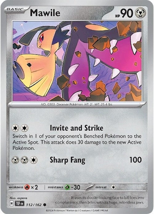 Mawile [112/162] - (Temporal Forces) Reverse Holofoil