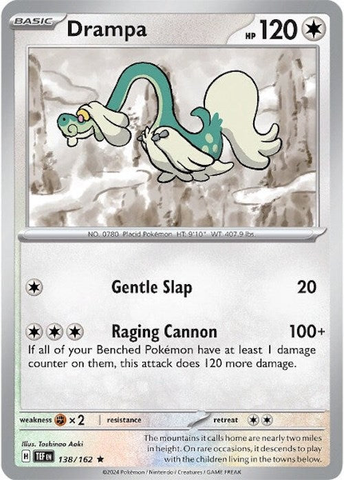 Drampa [138/162] - (Temporal Forces) Reverse Holofoil