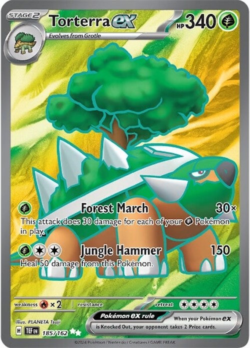 Torterra ex [185/162] - (Temporal Forces) Holofoil