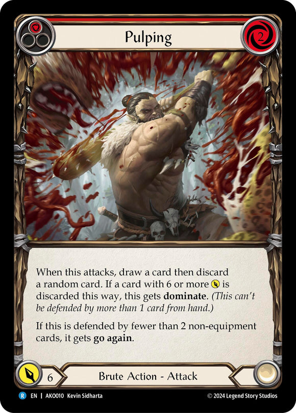 Pulping (Red) [AKO010] [Armory Deck: Kayo]