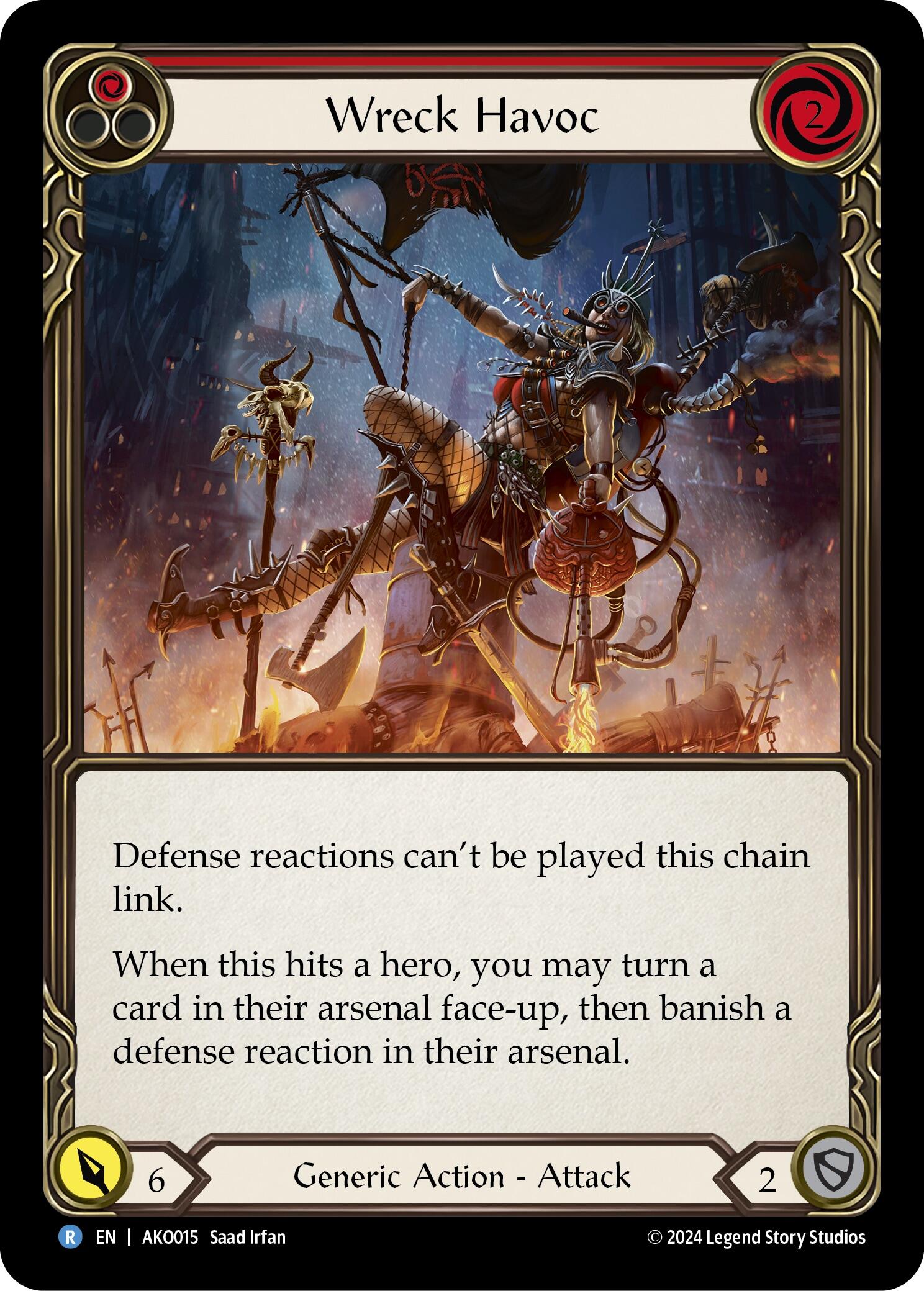 Wreck Havoc (Red) [AKO015] [Armory Deck: Kayo]