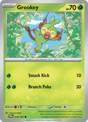 Grookey [014/167] - (Twilight Masquerade) Reverse Holofoil