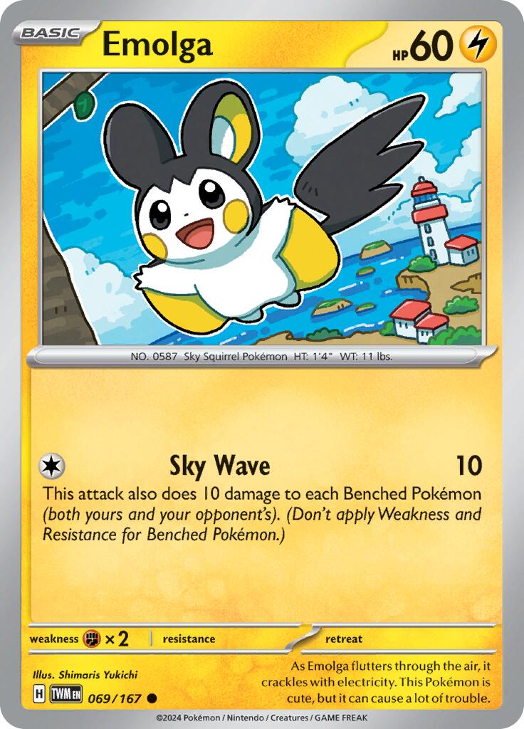 Emolga [69/167] - (Twilight Masquerade)