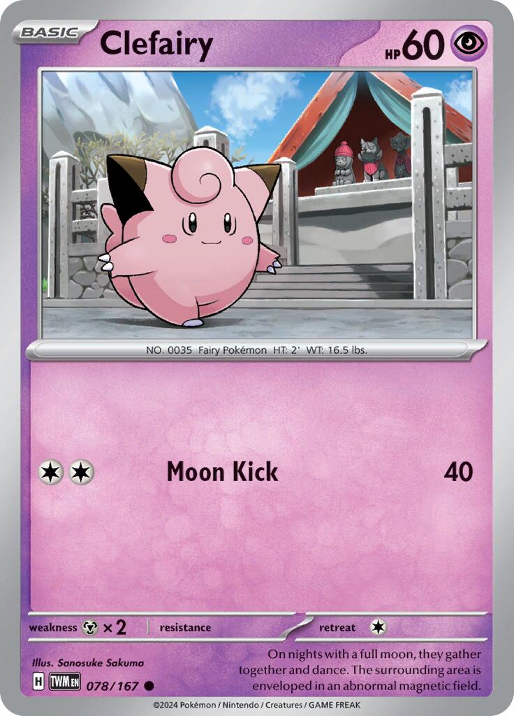 Clefairy [78/167] - (Twilight Masquerade)