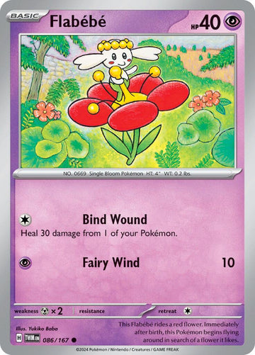 Flabebe [086/167] - (Twilight Masquerade) Reverse Holofoil