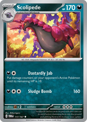 Scolipede [117/167] - (Twilight Masquerade)