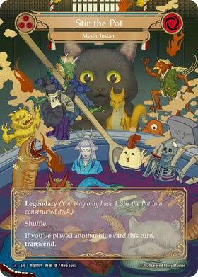 Stir the Pot // Inner Chi (Marvel) [MST101] (Part the Mistveil) Cold Foil