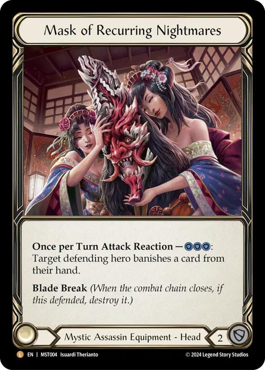 Mask of Recurring Nightmares [MST004] [Part the Mistveil] Cold Foil