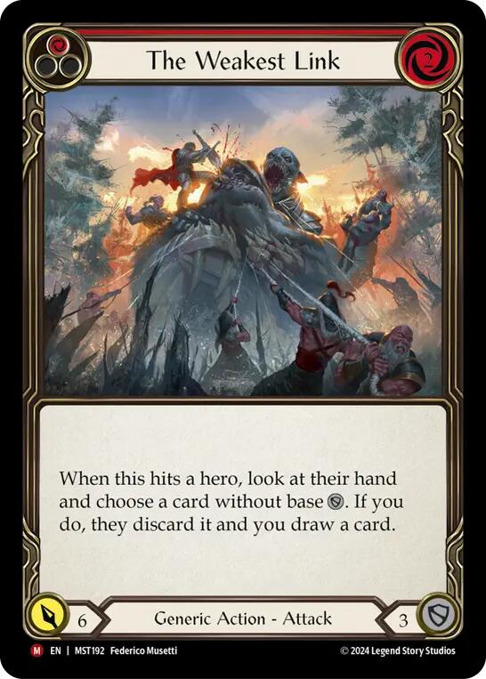 The Weakest Link [MST192] [Part the Mistveil] Rainbow Foil