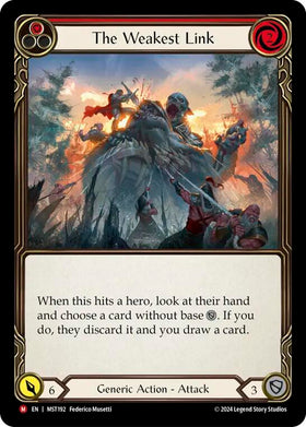 The Weakest Link [MST192] (Part the Mistveil) Rainbow Foil