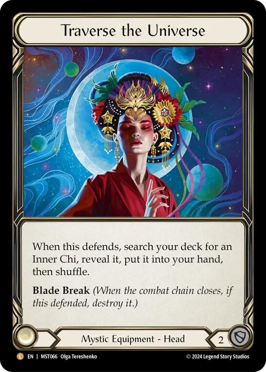 Traverse the Universe [MST066] (Part the Mistveil) Cold Foil