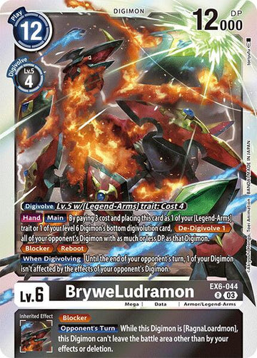 BryweLudramon [EX6-044 R] [Infernal Ascension] Foil