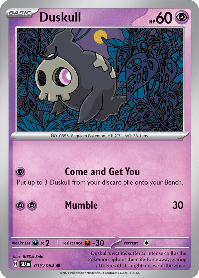 Duskull [018/064] - (Shrouded Fable)